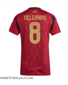Belgia Youri Tielemans #8 Echipament de Fotbal Replică European 2024 Femei Acasa